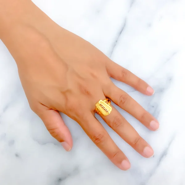 Turkish 22k Gold Ring - Image 2